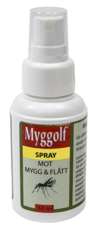 Myggolf Spray