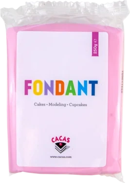 Fondant Baby Rosa 250 g Cacas
