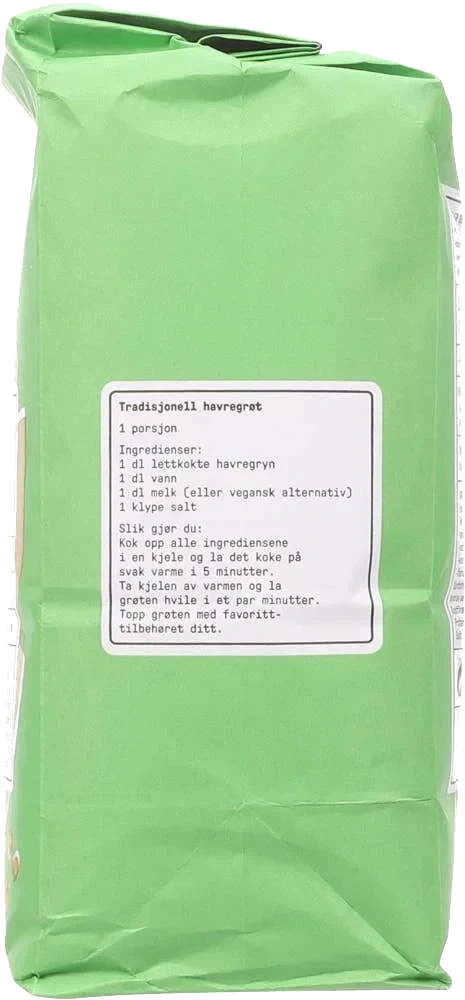 Økologiske lettkokte havregryn