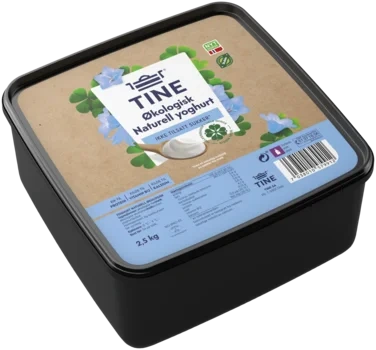Yoghurt Naturell Økologisk 2,5kg Tine