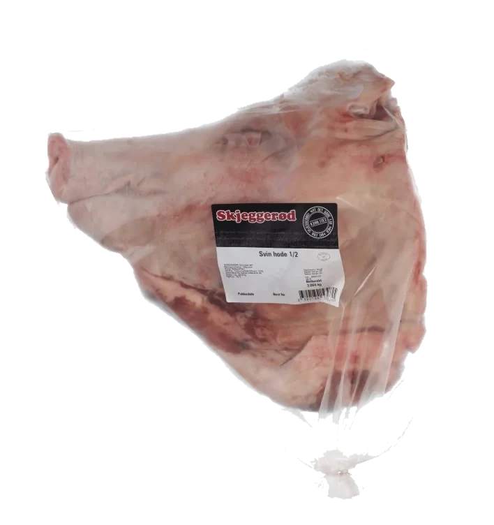 Svinehode 1/2 Ca2,5kg Skjeggerød
