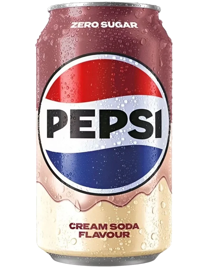 Pepsi Cream Soda Zero Sugar 330ml