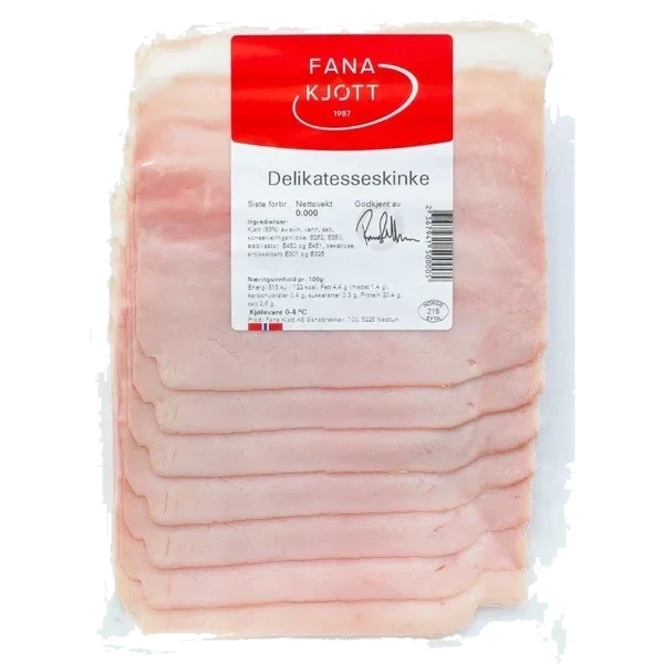 Delikatesseskinke 180g Fana Kjøtt