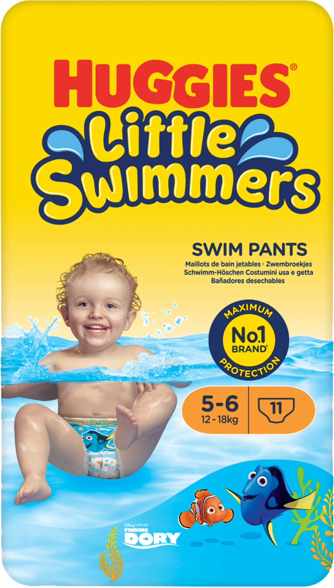 Huggies Little Swimmers 5/6 Badebleie 12-18kg