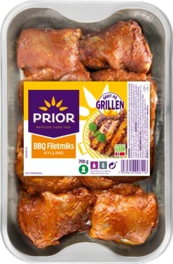 Kylling Filetmiks Bbq 700g