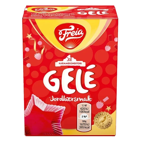 Jordbær Gele 125g