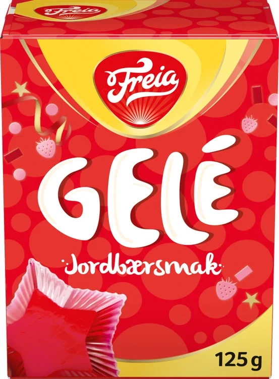 Jordbær Gele 125g