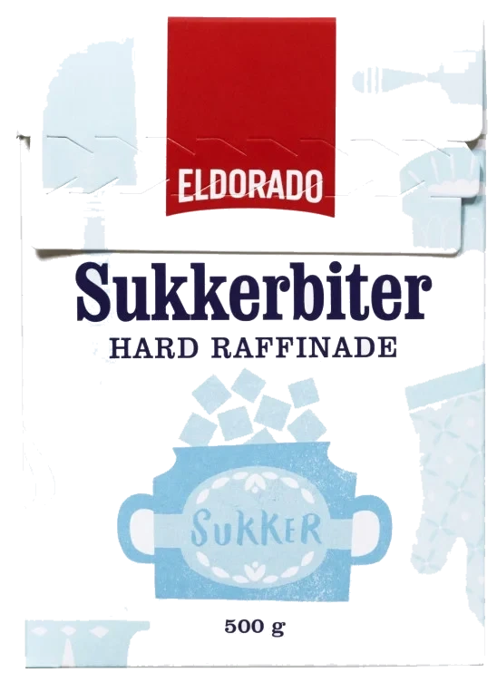 Sukkerbiter Hard Raffinade 500g Eldorado