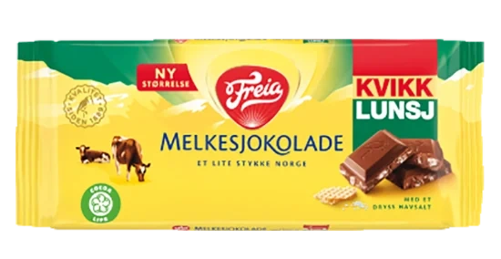 Melkesjokolade Kvikk Lunsj 100g