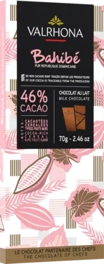 Melkesjokolade 46% Bahibe 70g Valrhona