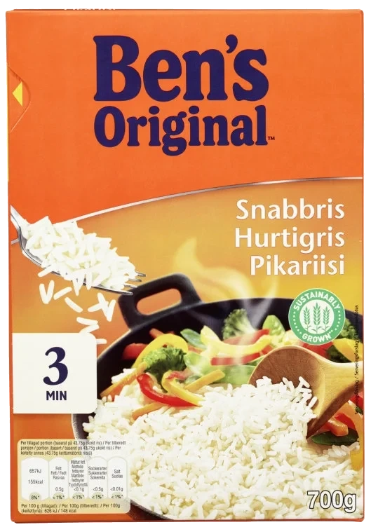 Ben's Original Hurtigris Løs 3min