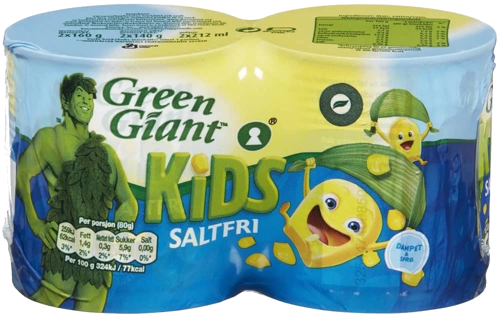 Green Giant Kids 12x2x160g