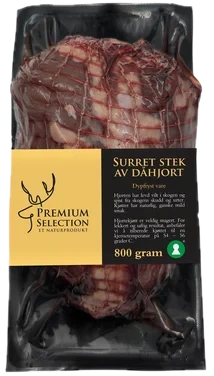 Dåhjort Stek Surret 800g Noridane