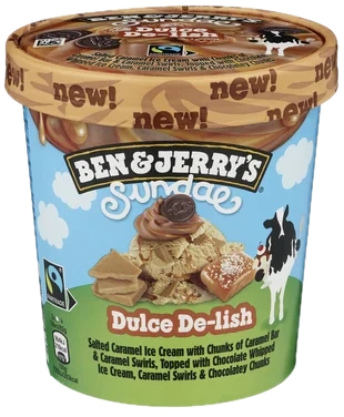 Ben&Jerry's Sundae Dulce De-Lish 427ml