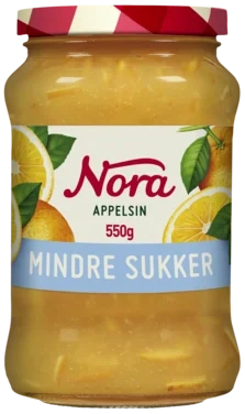 Stabburet Appelsinmarmelade Mindre Sukker 550g