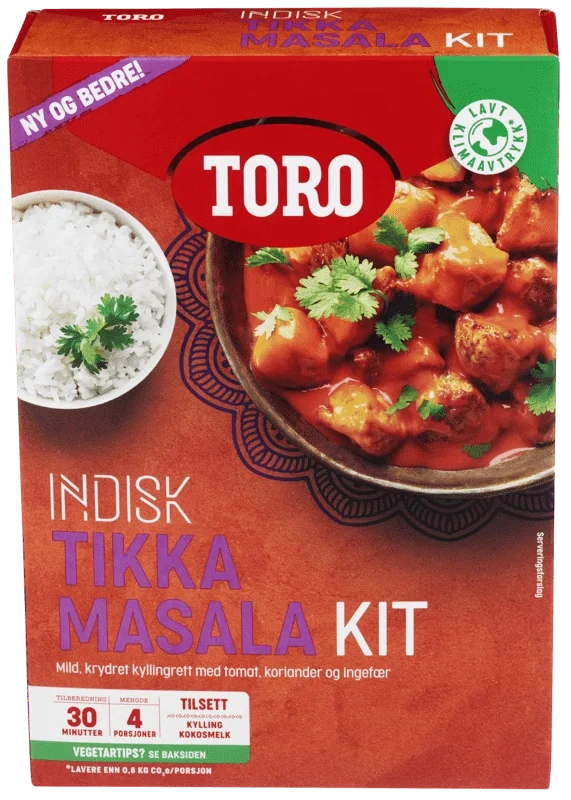 Tikka Masala Kit Indisk 290g Toro