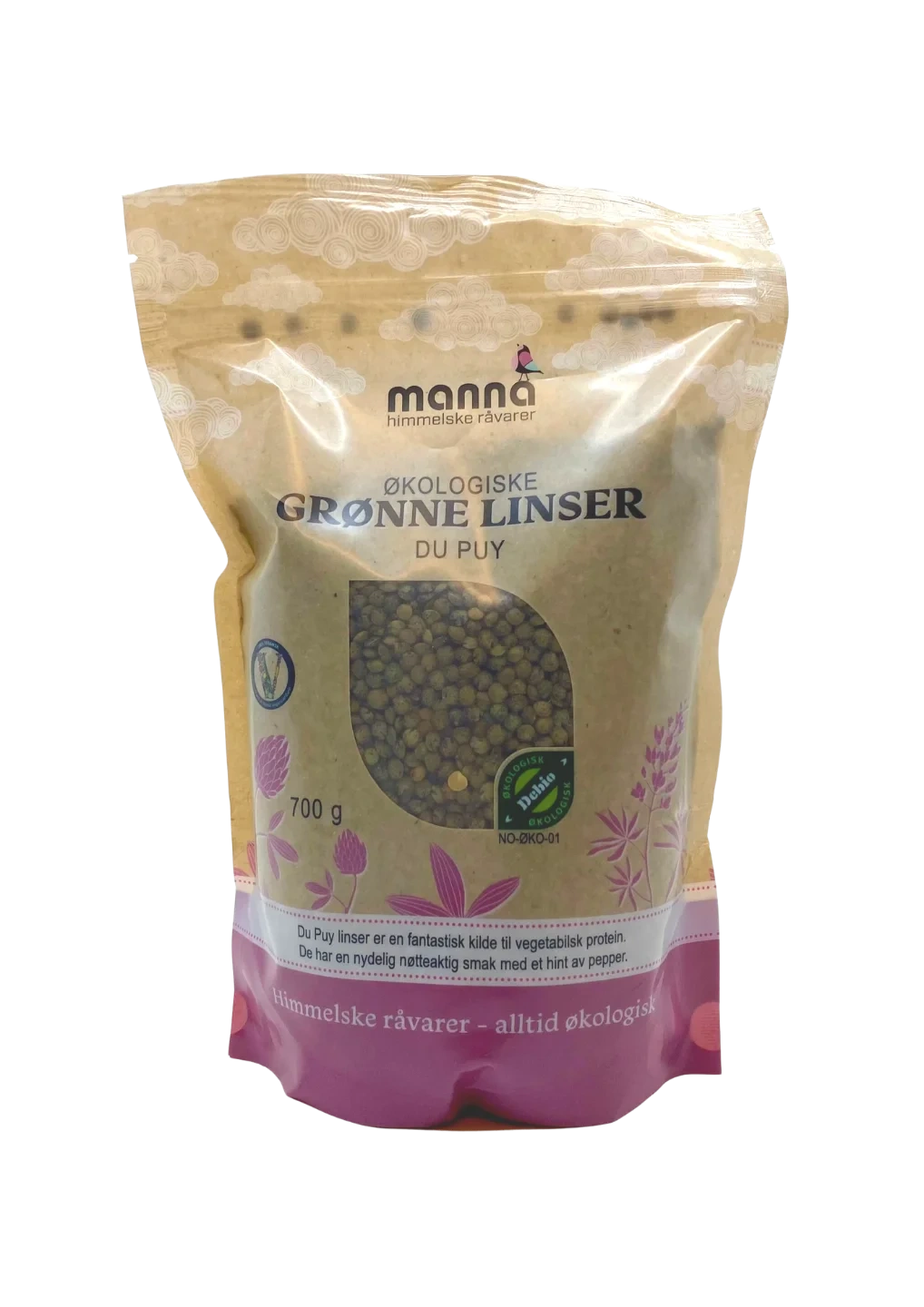 Grønne Linser du Puy