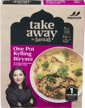 Saritas One Pot Kylling Biryani Kjøl 400g
