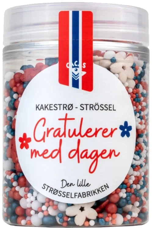 Kakestrø Gratulerer med Dagen 90g Cacas