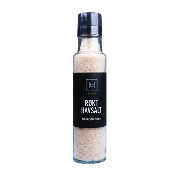 Røkt Havsalt med Krydderkvern