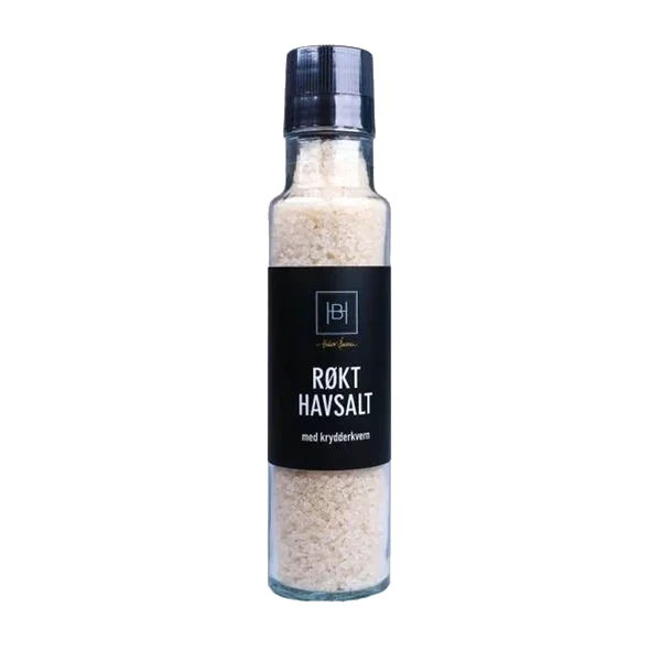 Røkt Havsalt med Krydderkvern