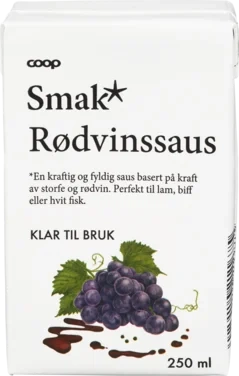 Rødvinssaus 250ml Smak*