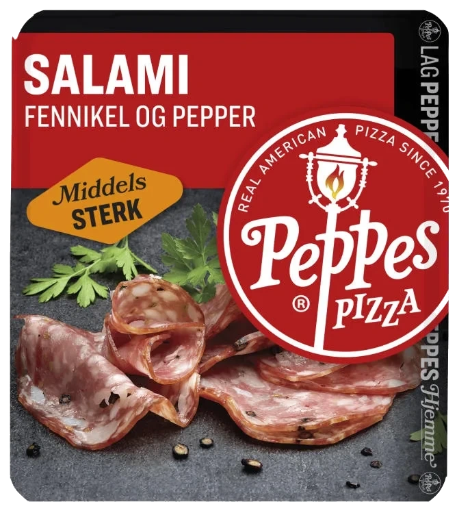 Salami Fennikkel&Pepper 50g Peppes