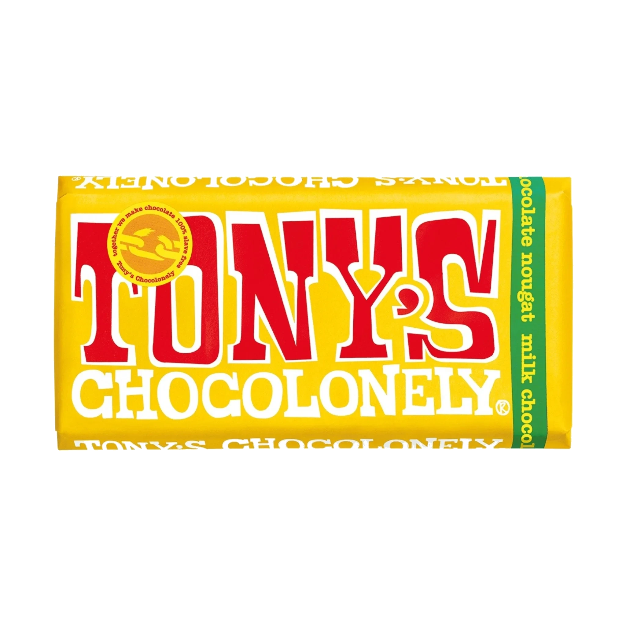 Tony's Chocolonely Milk Chocolate Nougat 180 g DATOVARE