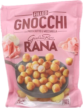 TRADE AND DISTRIBUTION NORWAY AS Fylld Gnocchi skinka/mozzarella