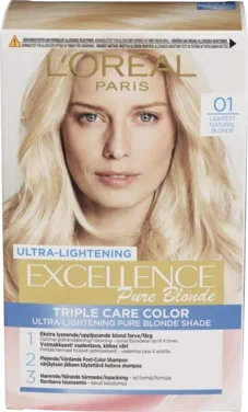 Loreal Paris Excellence Creme Lightest Natural Blonde 01