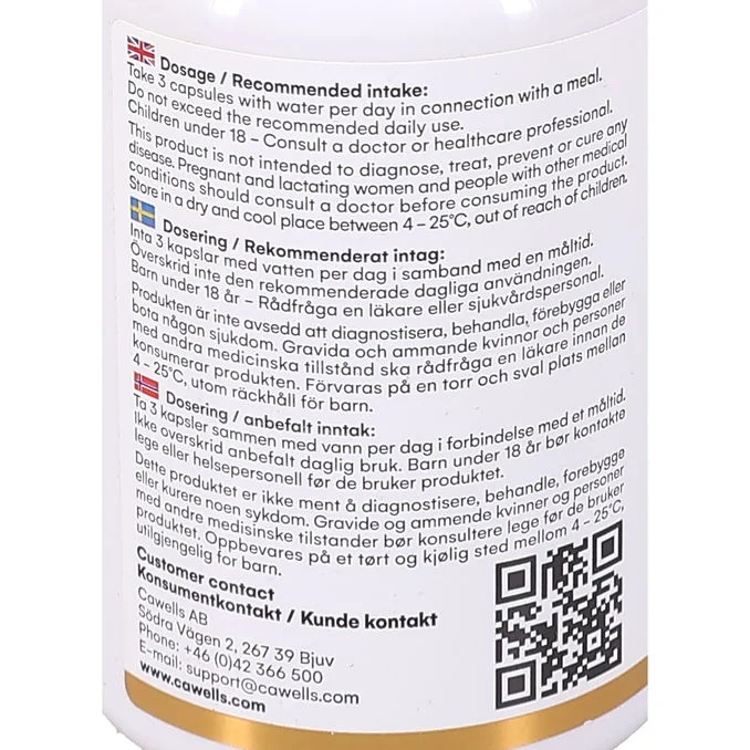 Kosttillskott Turmeric 90-pack