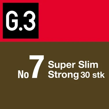 G3 No7 Super Slim Strong