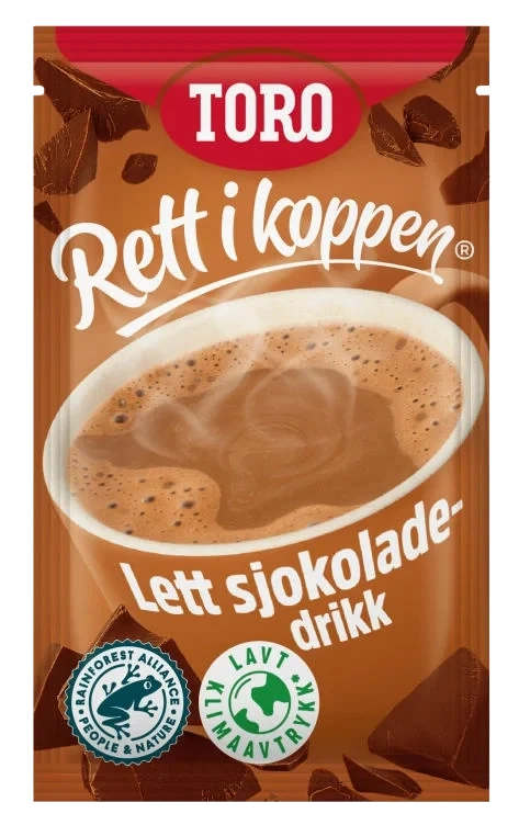 Sjokoladedrikk Lett 10x14g Rett i Koppen