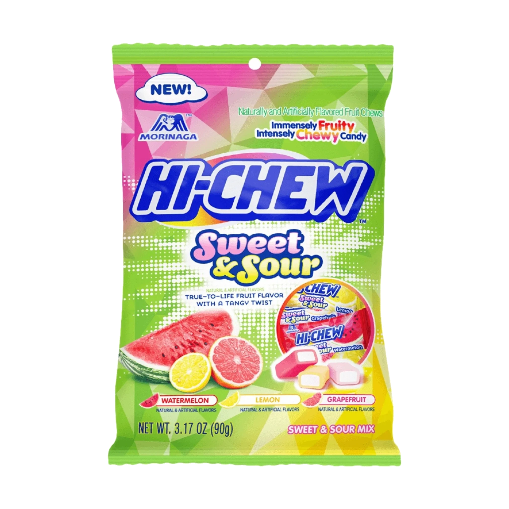 Hi-Chew Sweet & Sour Mix Bag 90 g