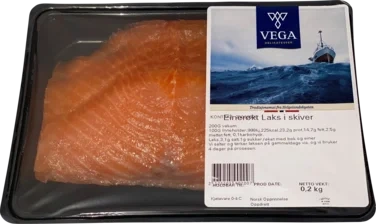 Einerrøket Laks Skivet 200g Vak
