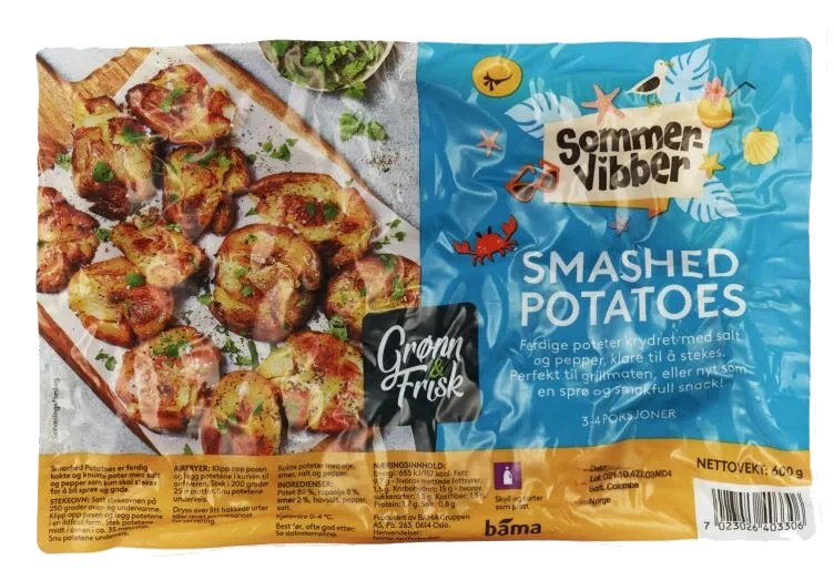 Smashed Potatoes 600g Sommervibber