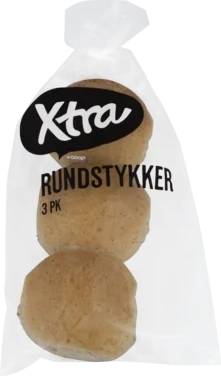 X-tra Rundstykker 3pk 180g