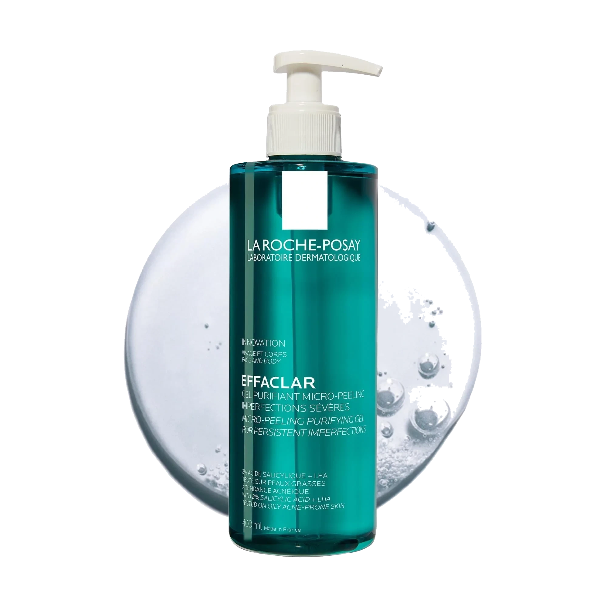 La Roche-Posay Effaclar Micro-peeling Gel, 400 ml