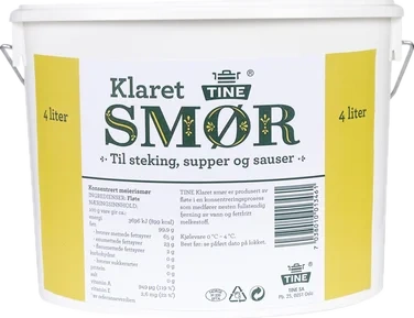 Tine Klaret Smør 4l