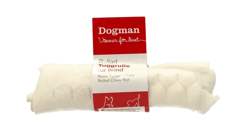 Dogman Tyggerulle Hvit 12,5cm