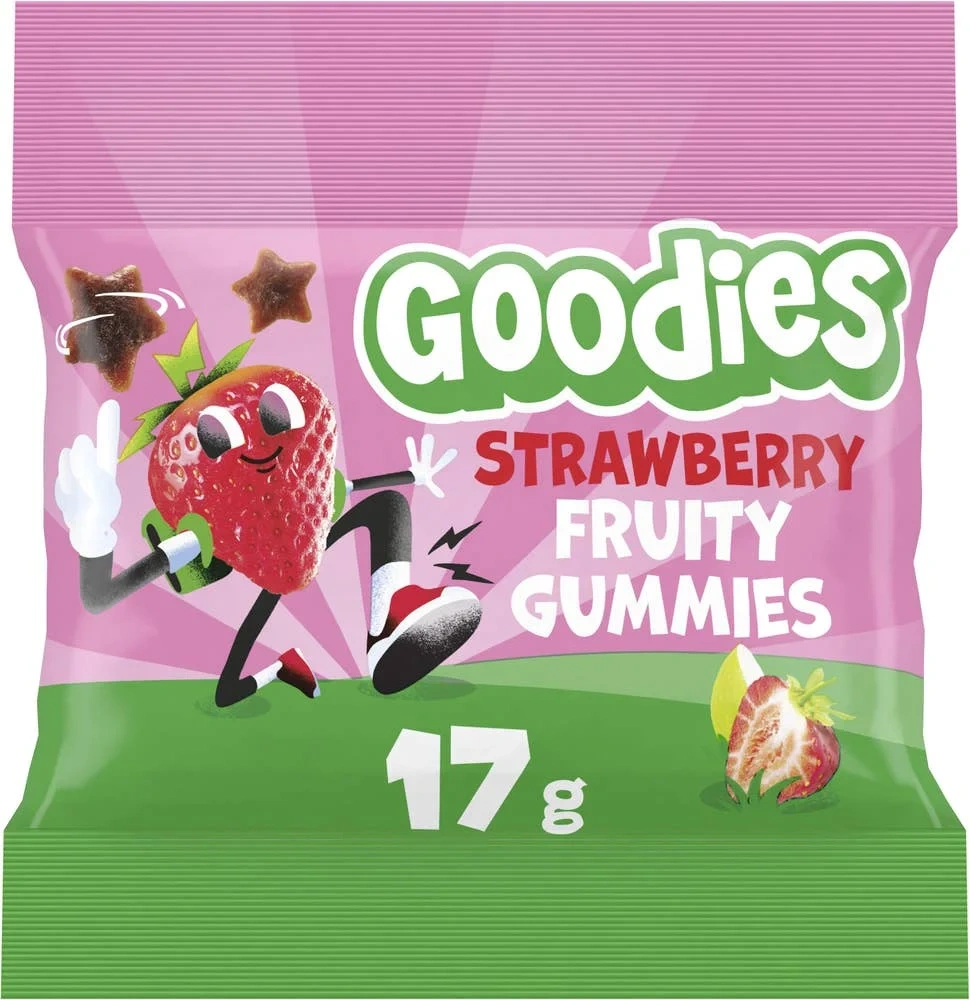 Fruktgummin Jordgubb 3År