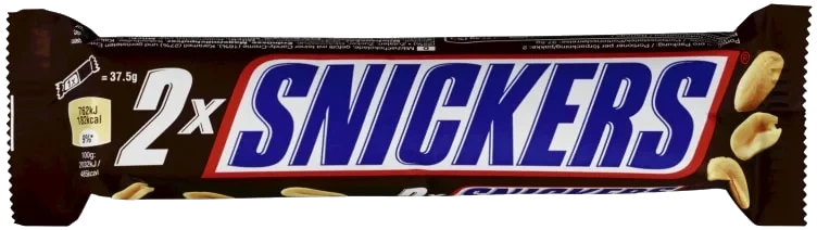 Snickers Sjokoladebar 2-pack