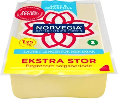 Norvegia Lett & Smakfull 1.25kg Tine