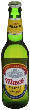 Mack Pilsnerøl 0,33l Flaske