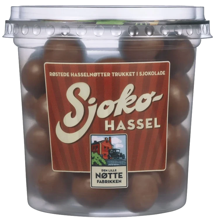 Sjokohassel Nøtter 210g Dln