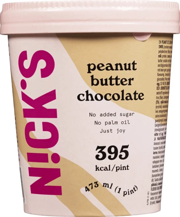 Nick's Iskrem Peanut Butter Choco 473ml