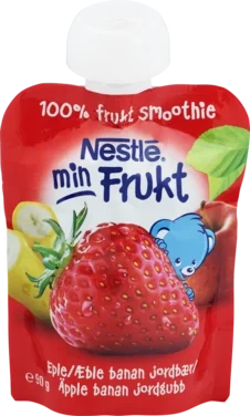 Min Frukt Smoothie Jordbær 6mnd 90g Nestle