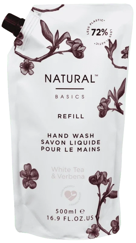 Natural Basic Handwash White Tea&Verbena Refill
