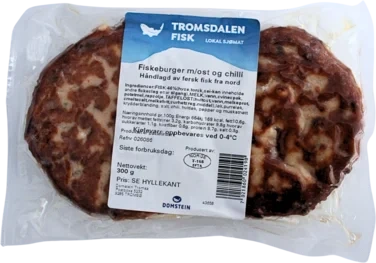 Fiskeburger m/Chili og Ost
