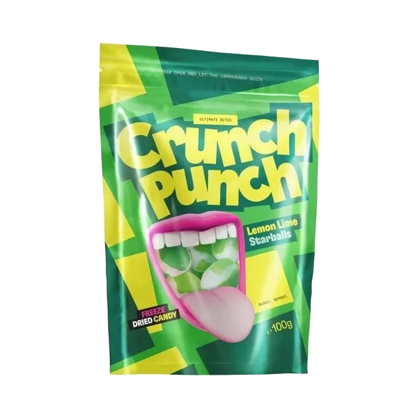 Freeze Dried Candy - Lemon Lime Starballs